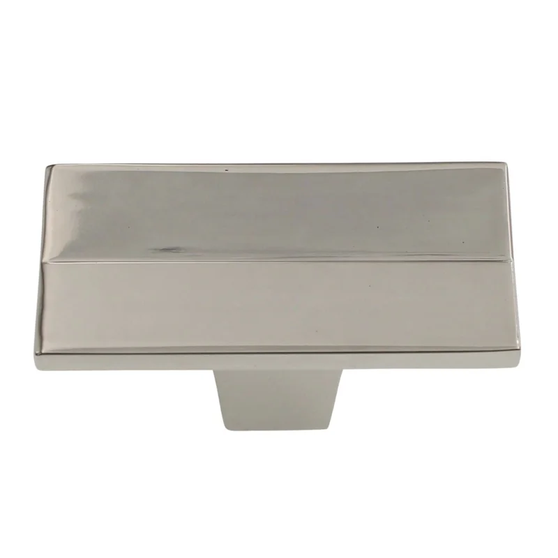 Belwith Keeler Avenue 2" Chevron Cabinet Knob Polished Nickel B076087-14