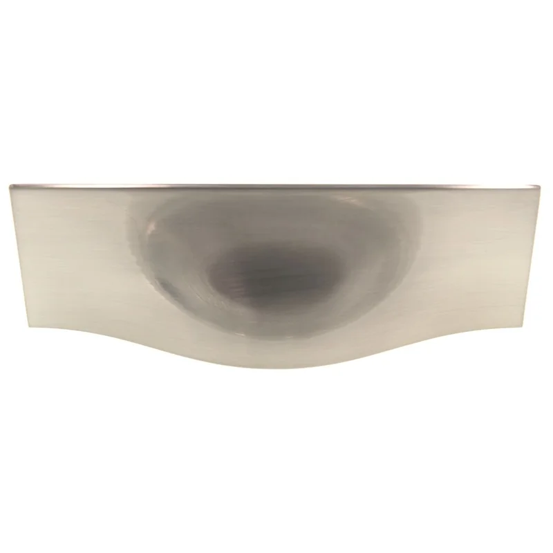Belwith Keeler Emerge 3 3/4" (96mm) Ctr Drawer Cup Pull Satin Nickel B077047-SN