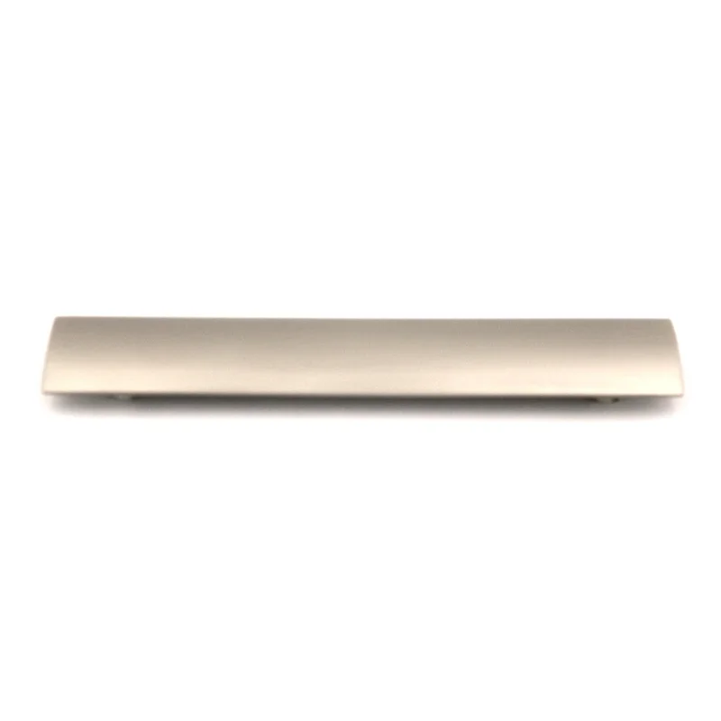 Belwith Keeler Flat Nickel 3 3/4"cc Sleek Drawer Finger Cup Pull 44351-9129