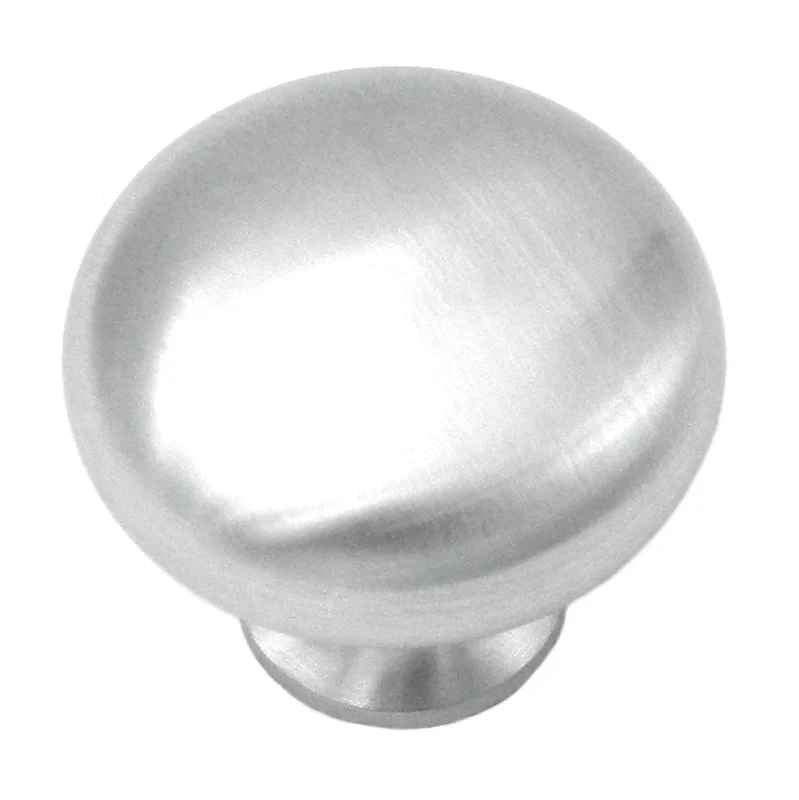 Belwith Keeler Solid Brass 1 1/4" Satin Chrome Round Cabinet Knob BK13-26D