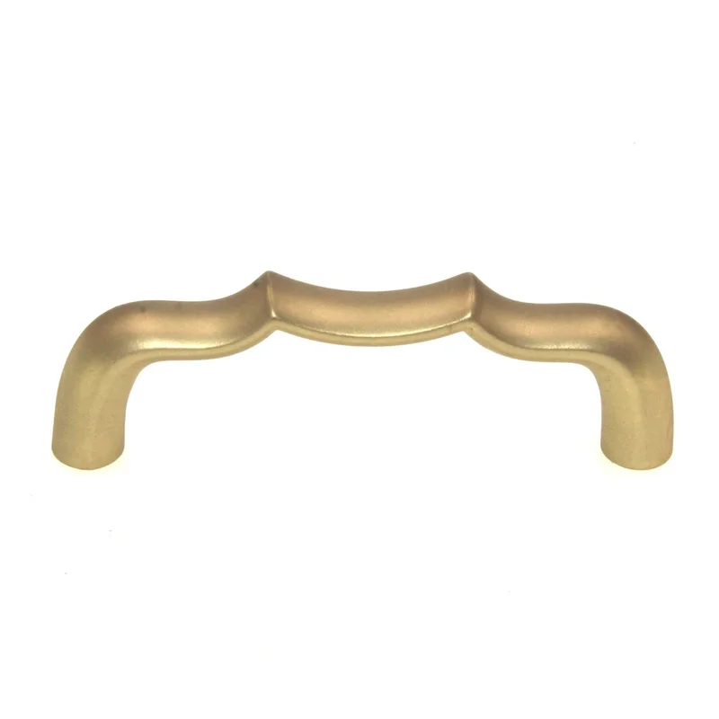 Belwith Keeler Trellis Flat Ultra Brass 3" Ctr. Cabinet Pull B076139-FUB