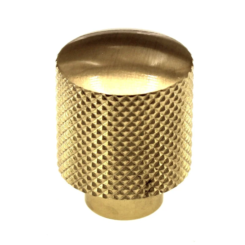 Belwith Keeler Verge 7/8" Solid Brass Cabinet Knob Satin Brass B076864-04