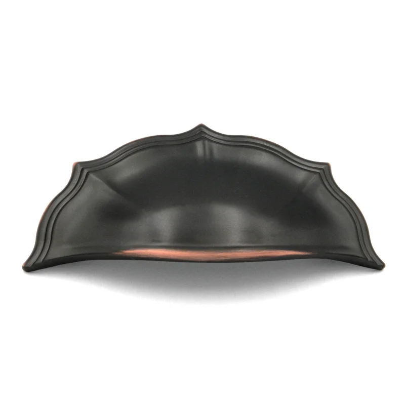 Belwith Keeler Verona P3264-2122 Oil-Rubbed Bronze 3"cc Solid Brass Cabinet Cup Pull