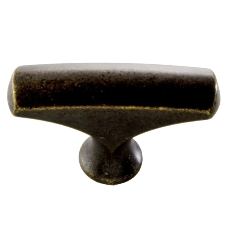 Belwith Products Greenwich 1 3/4" Cabinet T Knob Windover Antique P3372-WOA