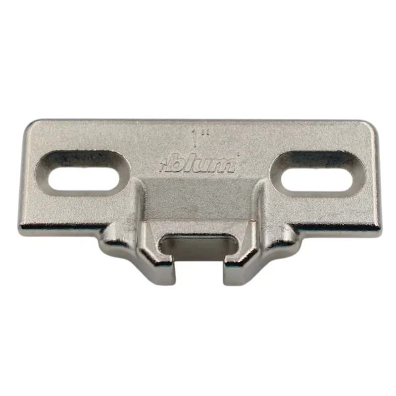 Blum 1" Overlay Compact 33 Hinge Edge Mounting Plate Face Frame B130.1110.02