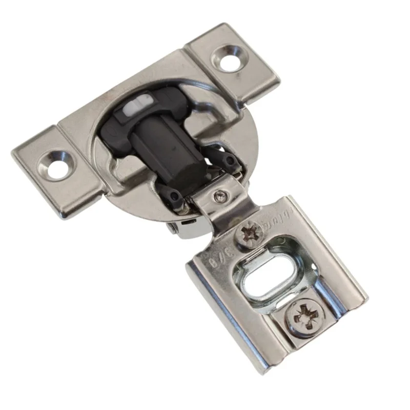 Blum Soft Close Compact 38N Euro Concealed Hinge 3/8" Overlay Screw-On 105 deg.