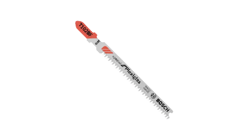 BOSCH T102BF Clean Cut for Plexiglass Jigsaw Blade - 3pk