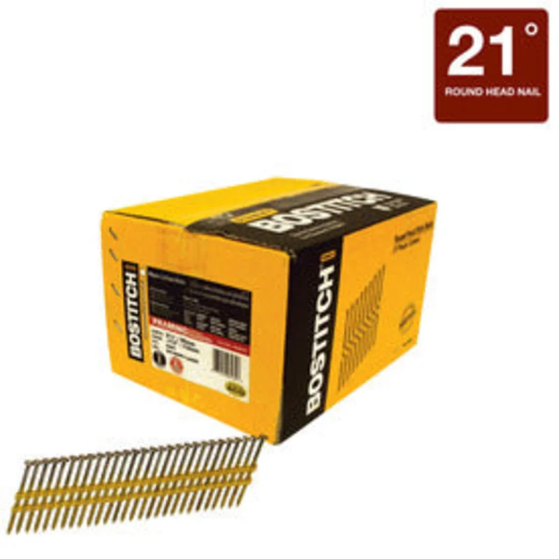 Bostitch 21 Plastic Collated Full Round Head Framing Nails 2-3/8" x .113"