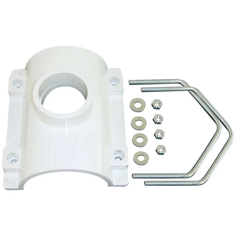 Braxton Harris Company 4 x 3 PVC Plastic Saddle Tee Kit
