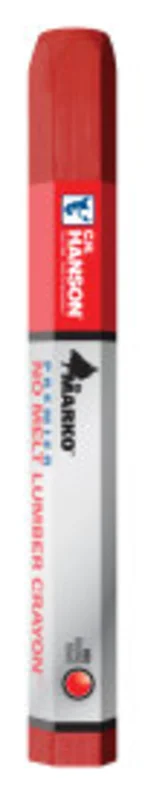 C.H Hanson El Marko Lumber Crayon-Premier Red Red