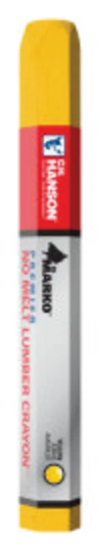 C.H Hanson El Marko Lumber Crayon-Premier Yellow Yellow