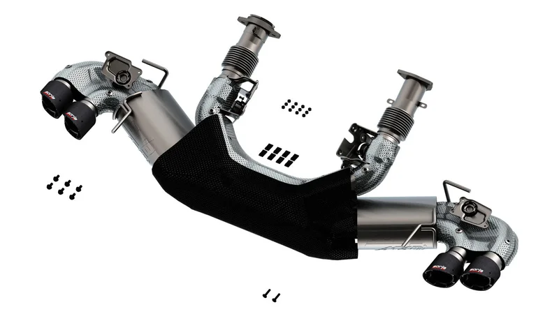 C8 Corvette Borla Atak Cat-Back Exhaust System