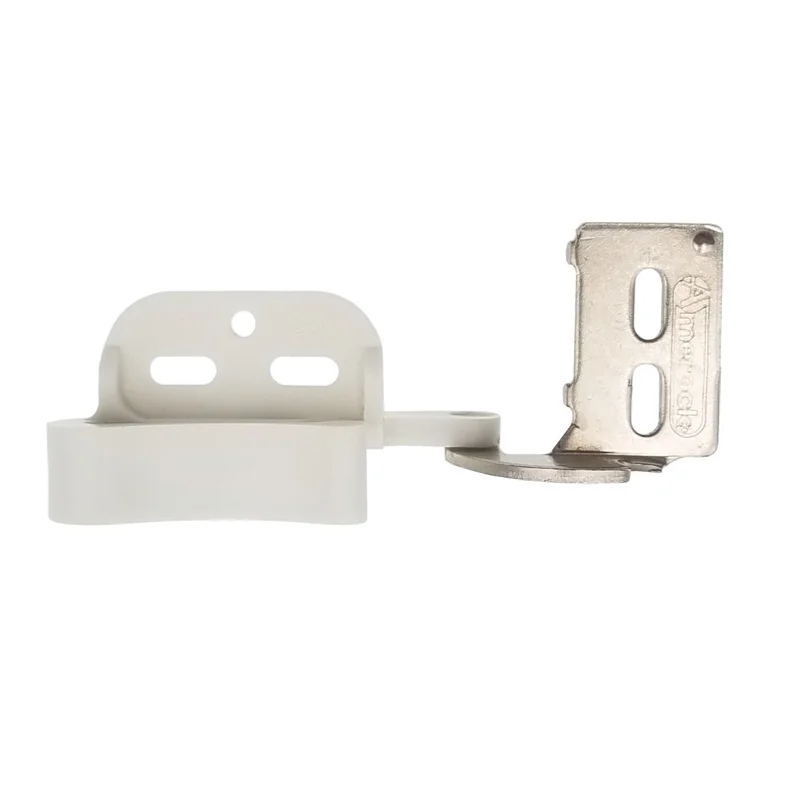 Case of 200 Amerock Marathon CM2606-14 Nickel and White 1/2" Overlay Knife Pivot Hinges