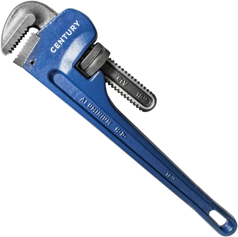 Century Drill And Tool 18 Aluminum Pipe Wrench