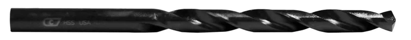 Century Drill And Tool Black Oxide Drill Bit 19/64 Pro Grade