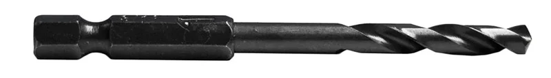 Century Drill And Tool Black Oxide Impact Pro Drill Bit 1/8