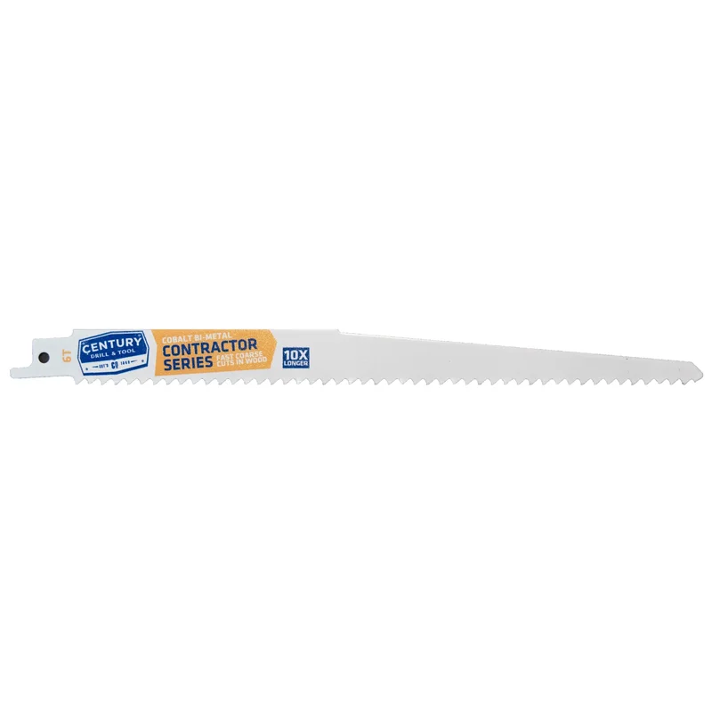 Century Drill And Tool Contractor Series Reciprocating Saw Blade 6t X 9"