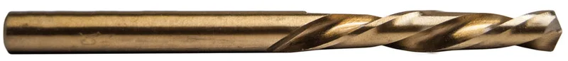 Century Drill And Tool Left Hand Stub Drill Bit Cobalt Steel 19/64 X 3-5/8 Flute Length 2-1/16