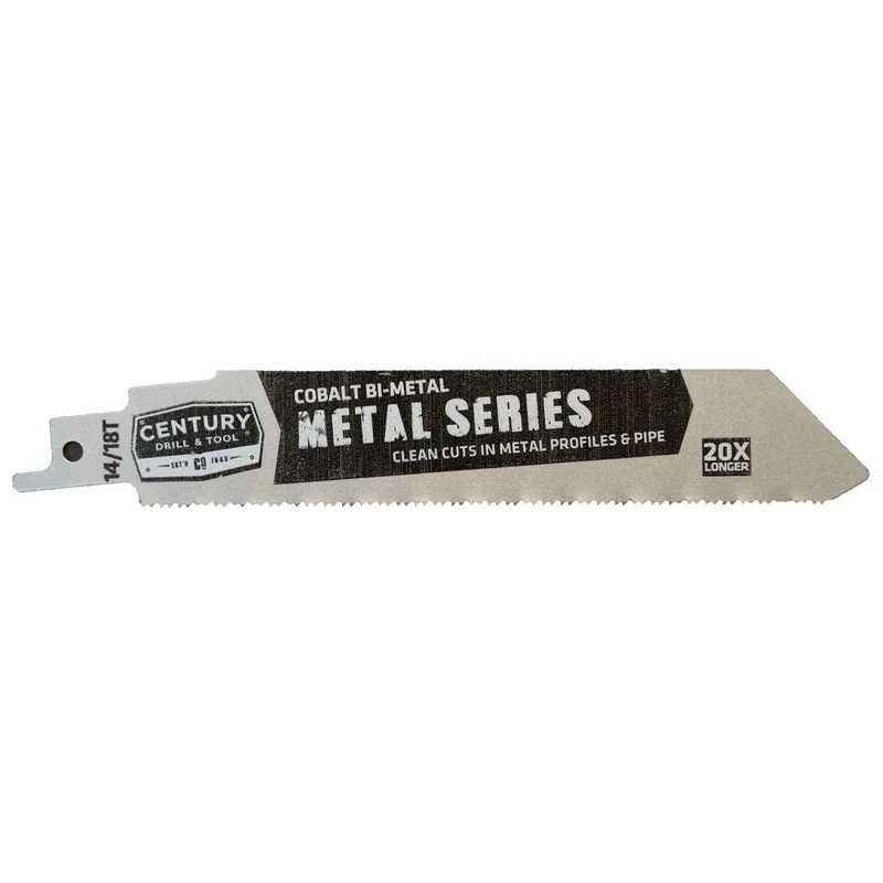 Century Drill And Tool Metal Series Reciprocating Saw Blade 14/18t X 6