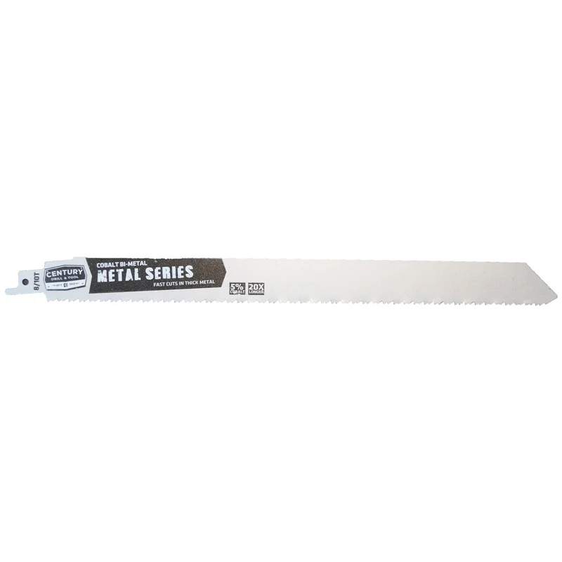 Century Drill And Tool Metal Series Reciprocating Saw Blade 8/10t X 12