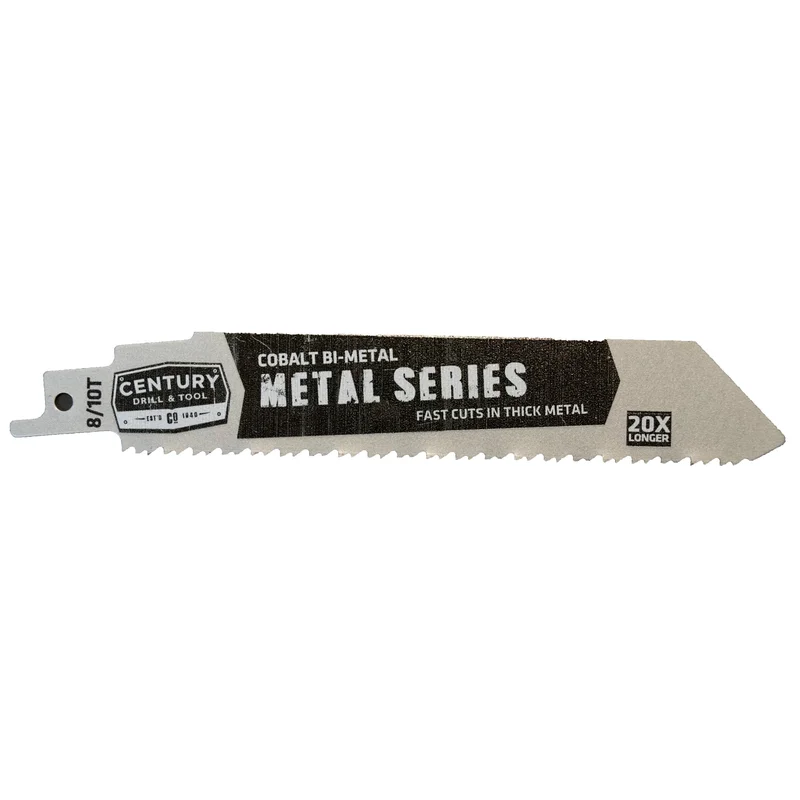 Century Drill And Tool Metal Series Reciprocating Saw Blade 8/10t X 6