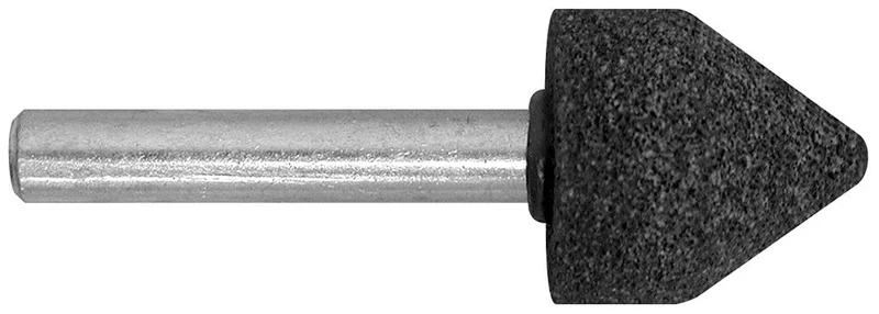 Century Drill And Tool Mounted Grinding Point A14 11/16 Diameter 1/4 Point Length 1/4 Shank