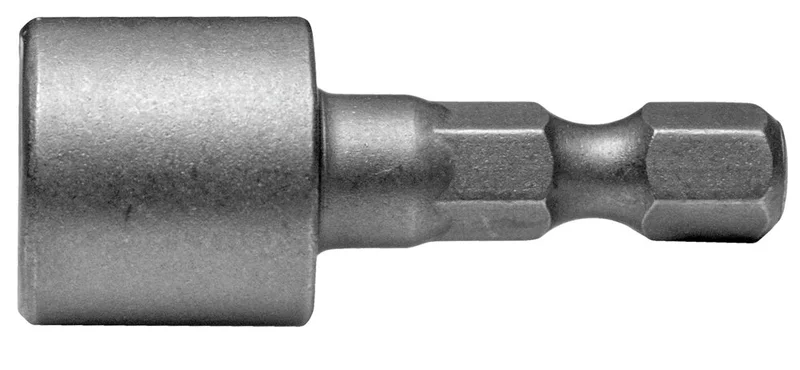 Century Drill And Tool Nutsetter Non-Magnetic 3/8 X 1-1/2 1/4 Hex S2 Steel Screwdriver Bit