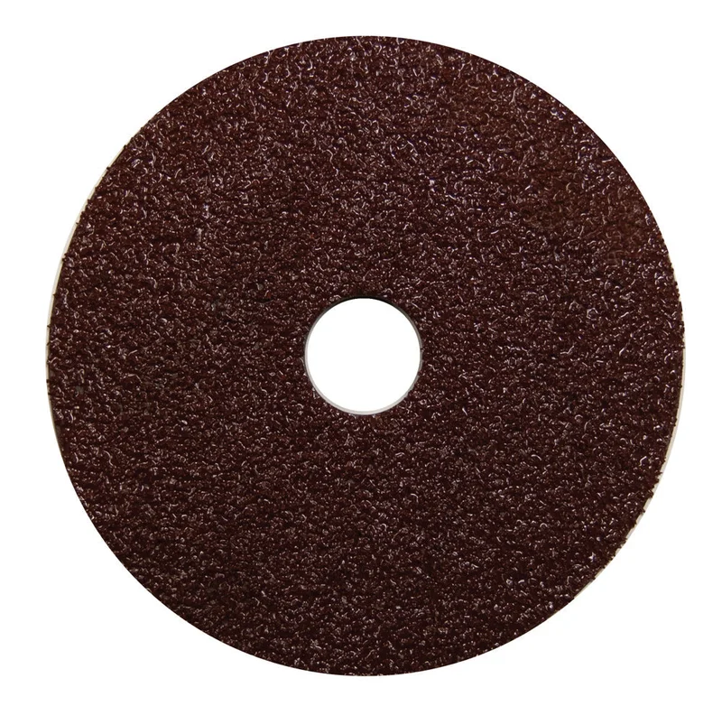 Century Drill And Tool Resin Fiber Disc 5 Diameter 24 Grit 7/8 Arbor 25,000 Safe Rpm 3pack