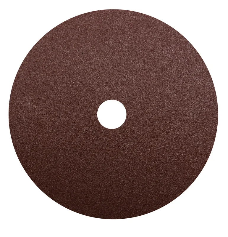 Century Drill And Tool Resin Fiber Disc 7 Diameter 80 Grit 7/8 Arbor 25,000 Safe Rpm 3pack