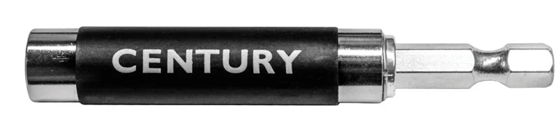 Century Drill And Tool Screw Guide Magnetic 1/4 Insert Hex Size 1/4 Hex Size 3 Compact Length