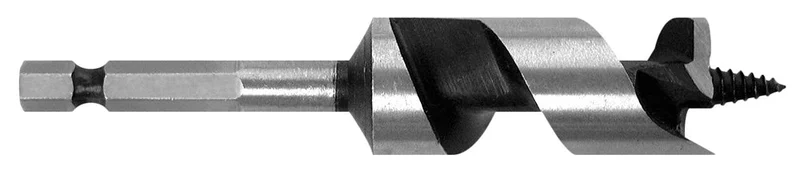 Century Drill And Tool Ship Auger Bit 1/2" X 4 Power Drive Shank 1/4 Hex