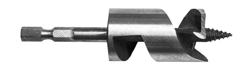 Century Drill And Tool Ship Auger Bit 3/4" X 4 Power Drive Shank 1/4 Hex