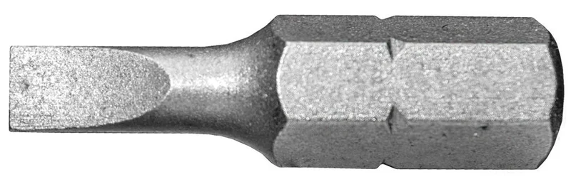 Century Drill And Tool Slotted Screwdriver Bit #6-8 1 Insert Bit S2 Steel 2 Pack