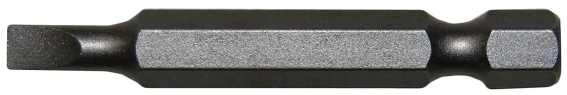 Century Drill And Tool Slotted Screwdriver Bit #6-8 Power 2 Bit S2 Steel