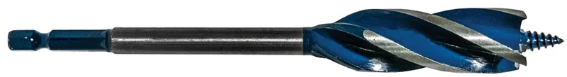 Century Drill And Tool Speed Cut Auger Bit 3/4 Overall Length 6 Flute Length 2-3/8 Shank 1/4