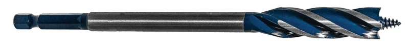 Century Drill And Tool Speed Cut Auger Bit 7/16 Overall Length 6 Flute Length 1-3/4 Shank 1/4
