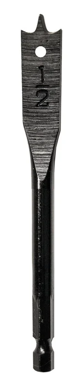 Century Drill And Tool Stubby Lazer Spade 1/2" X 4 Power Drive Shank 1/4
