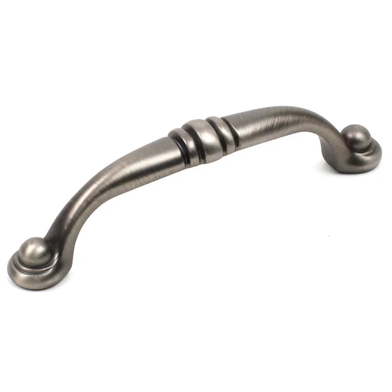 Century Lisbon 21446-APH Antique Pewter 3 3/4" (96mm)cc Arch Pull Cabinet Handle