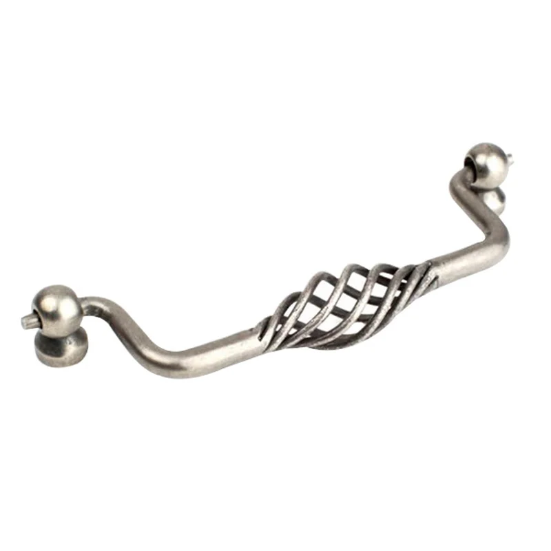 Century Orleans 44037-APM Antique Pewter 3 3/4" (96mm)cc Arch Cabinet Handle