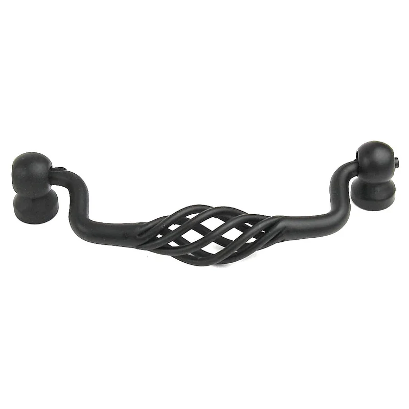 Century Orleans 44037-MB Matte Black 3 3/4" (96mm)cc Arch Pull Cabinet Handle