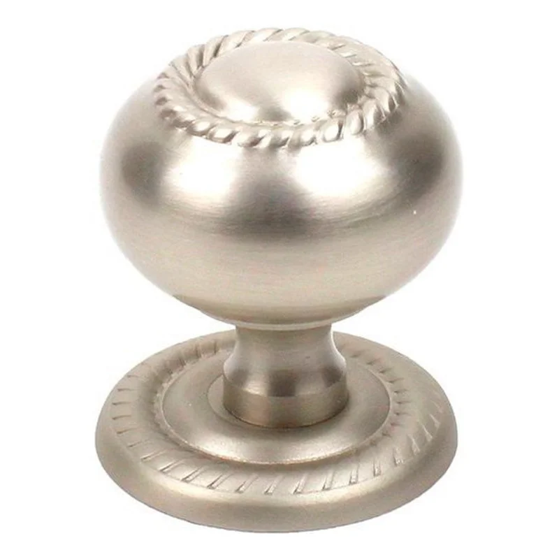 Century Saturn 15056-DSN Dull Satin Nickel 1 1/4" Hollow Brass Cabinet Knob Pull