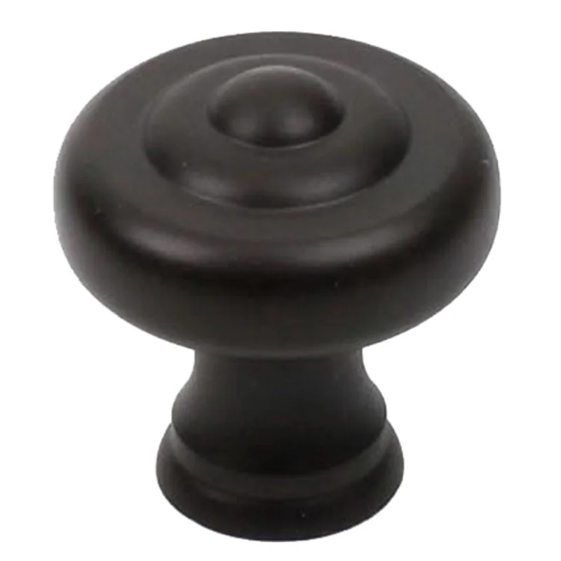 Century Yukon 18126-10B Oil-Rubbed Bronze 1 1/4" Solid Brass Cabinet Knob Pull