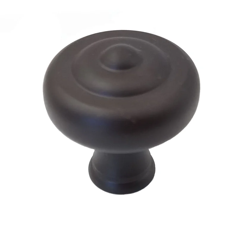 Century Yukon 18128-10B Oil-Rubbed Bronze 1 1/2" Solid Brass Cabinet Knob Pull