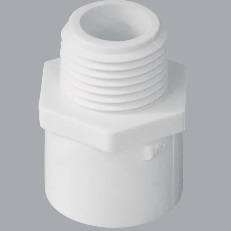 Charlotte Pipe Reducing Schedule 40 6 in. S x 6 in. M.I.P. PVC Adapter