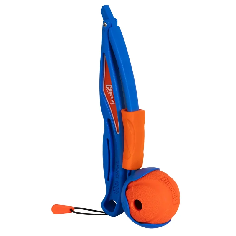 Chuckit! Fetch & Fold Mini 18M Launcher Dog Toys Orange