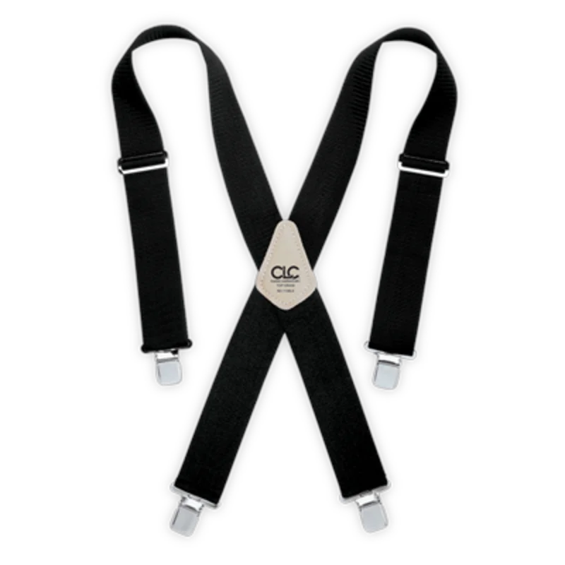 CLC 110BLK Heavy-Duty Work Suspenders - Black