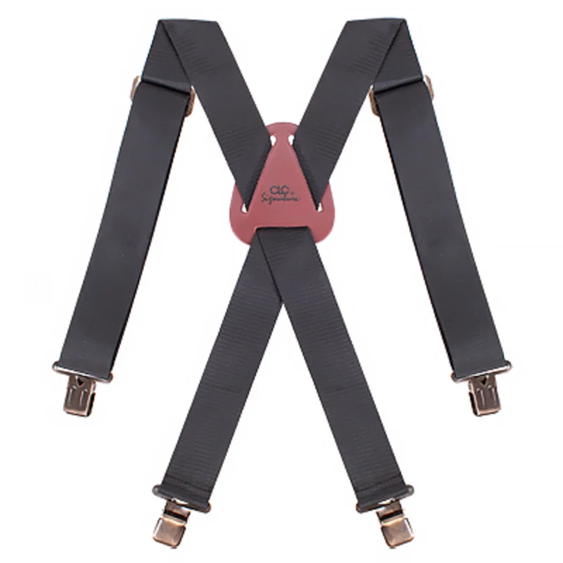 CLC 51110 Black Nylon Work Suspenders