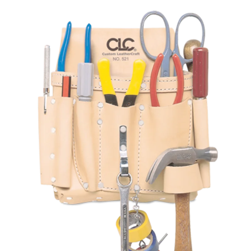 CLC 521 8-POCKET HEAVY-DUTY ELECTRICIANS'S TOOL POUCH
