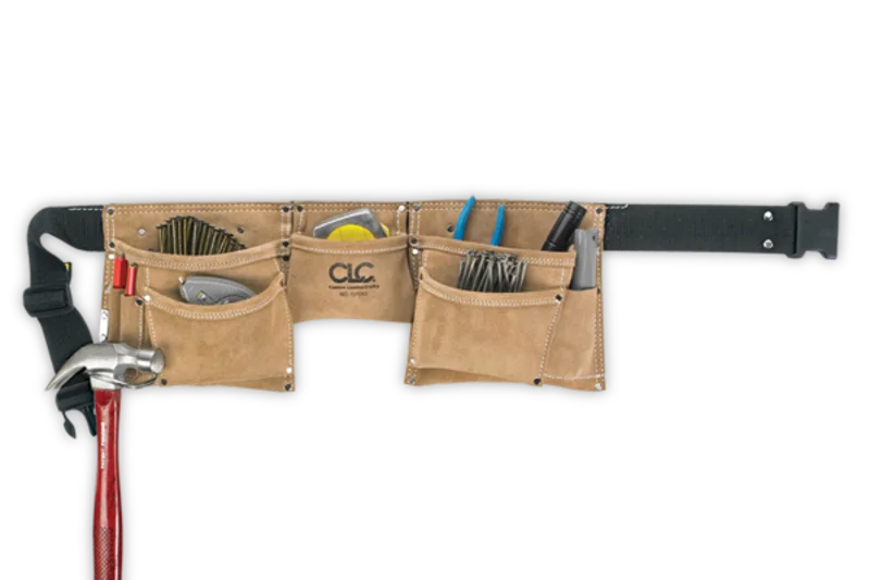 CLC I370X3 8 Pocket Heavy-Duty Suede Work Apron