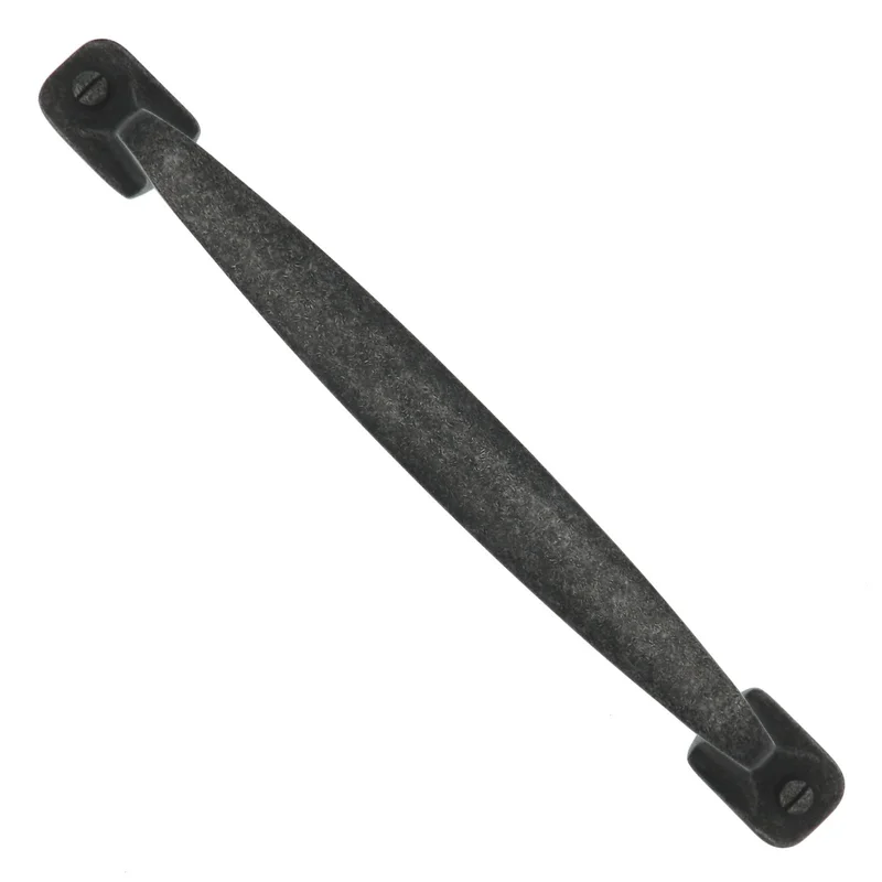 Cliffside Artisan B622-12-IR Solid Brass 12" c.c. Iron Cabinet Handle Pull